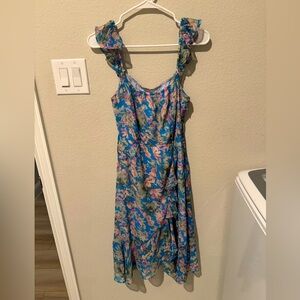 Nordstrom Socialite Floral Midi Dress size